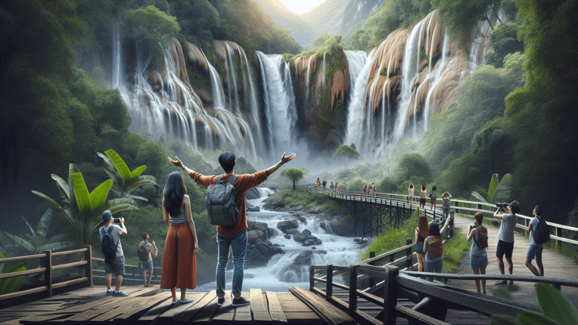 Than Sadet Wasserfall