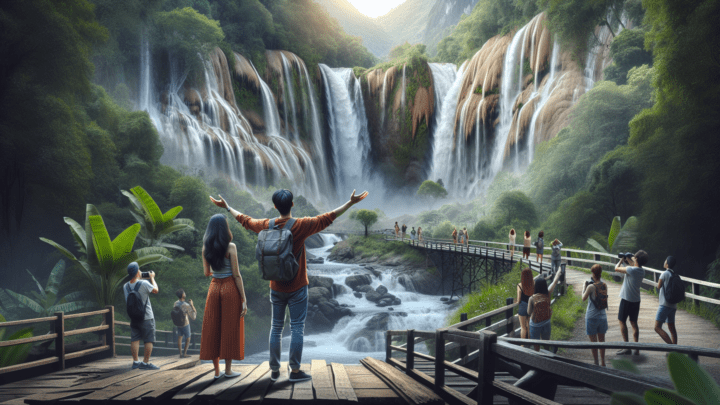 Than Sadet Wasserfall