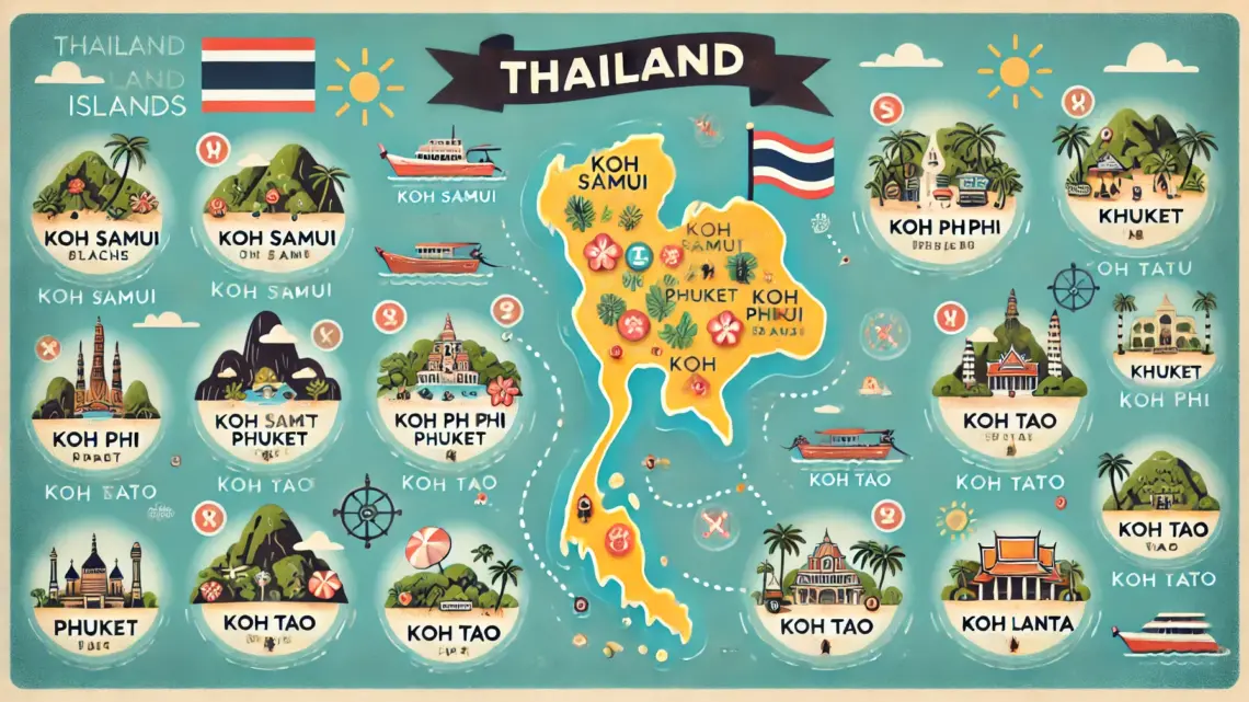 Welche Thailandinsel passt zu mir? Ratgeber für Touristen