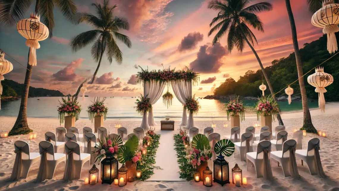 Hochzeit in Thailand: Exotische Romantik und tropischer Zauber