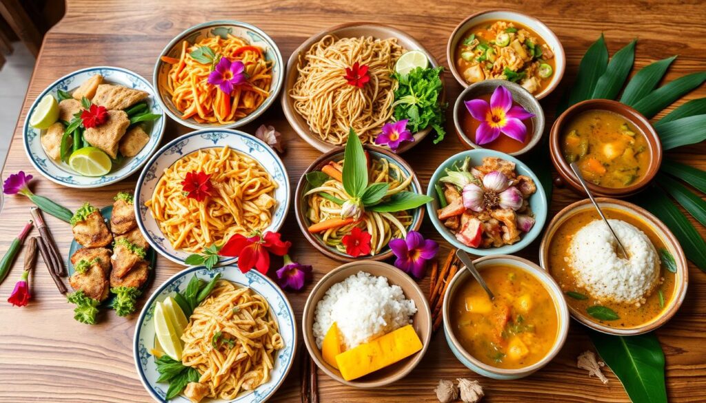 Thailändisches Essen Thailändisches Essen