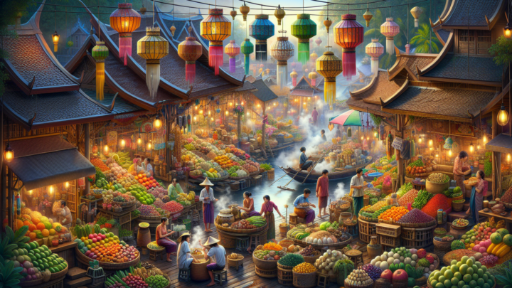 Thailands traditionelle Märkte und Basare