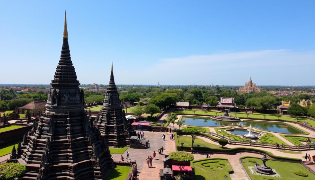 Sukhothai Reiseroute Thailand