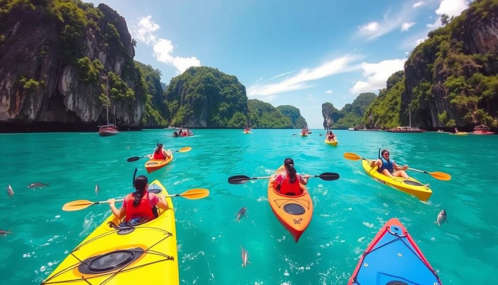 Wassersport in Krabi Andamanensee