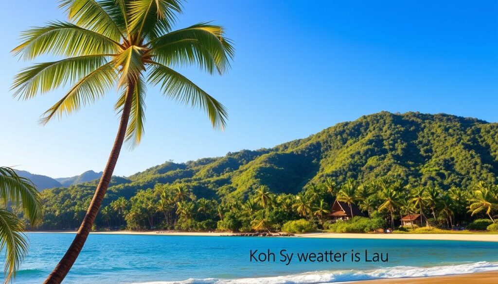 Klima und Wetter Koh Samui
