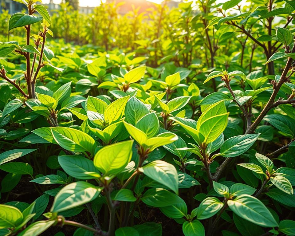Anbau Thai-Basilikum Wachstumsbedingungen Anbau Thai-Basilikum Wachstumsbedingungen