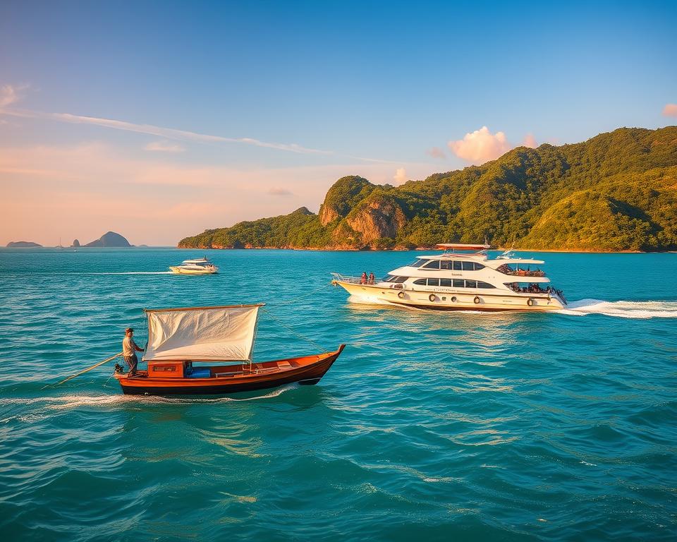 Anreise Koh Phangan Transportoptionen