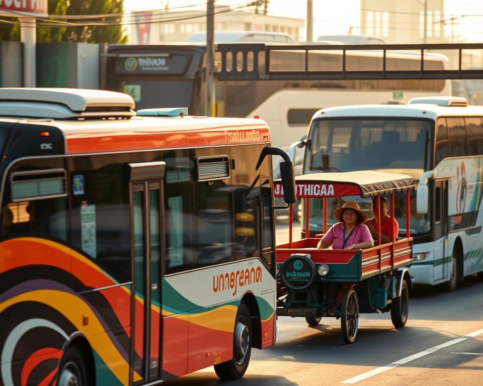Busarten in Thailand