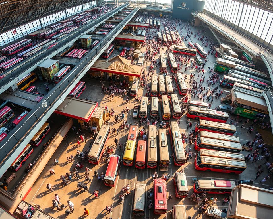 Busbahnhöfe Bangkok Übersicht
