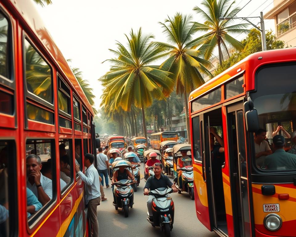 Busreisen in Thailand Grundlagen