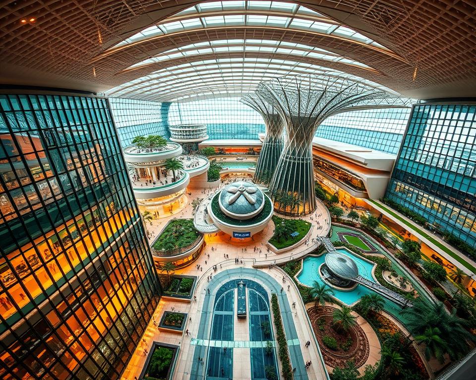 Changi Airport Terminals Übersicht Changi Airport Terminals Übersicht