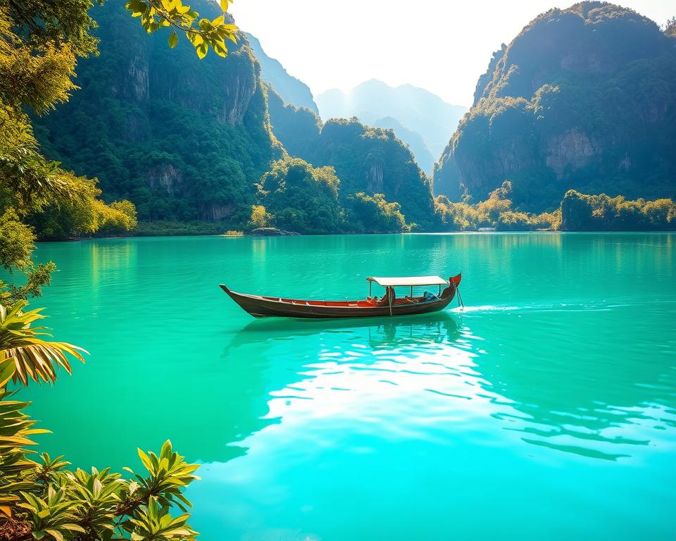 Cheow Lan See Stausee Thailand Cheow Lan See Stausee Thailand
