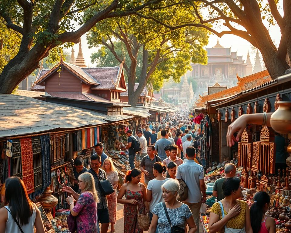 Chiang Mai Märkte Handwerk