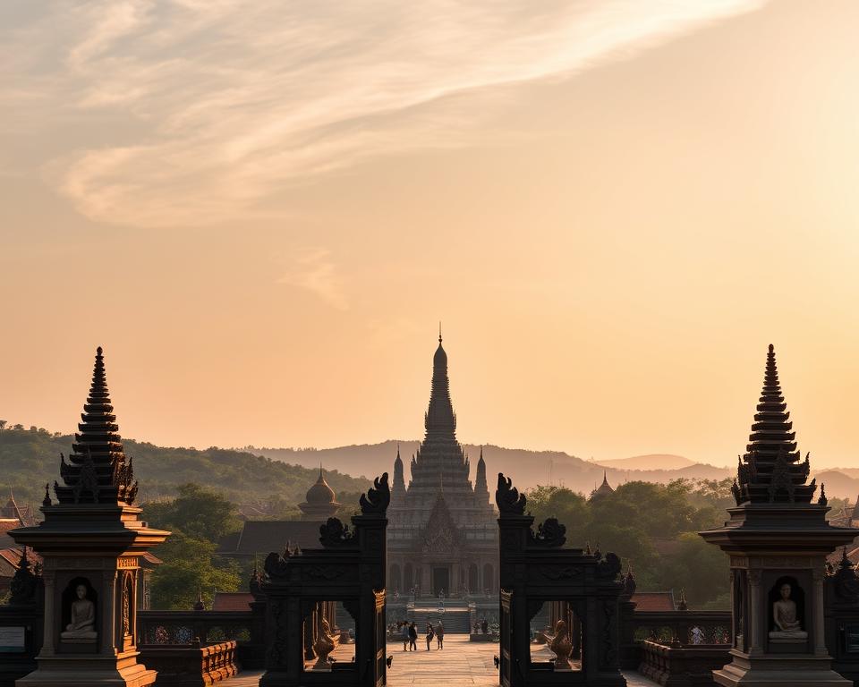 Chiang Mai Tempel Panorama