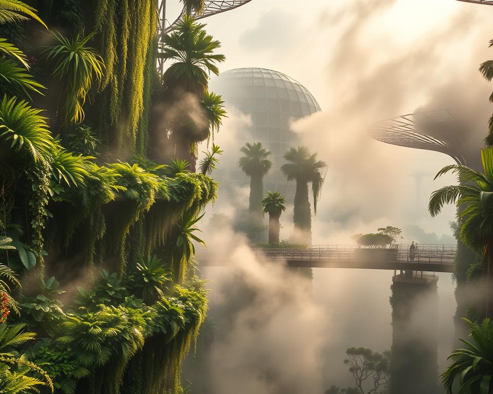 Cloud Forest Singapur Mikroklima Cloud Forest Singapur Mikroklima