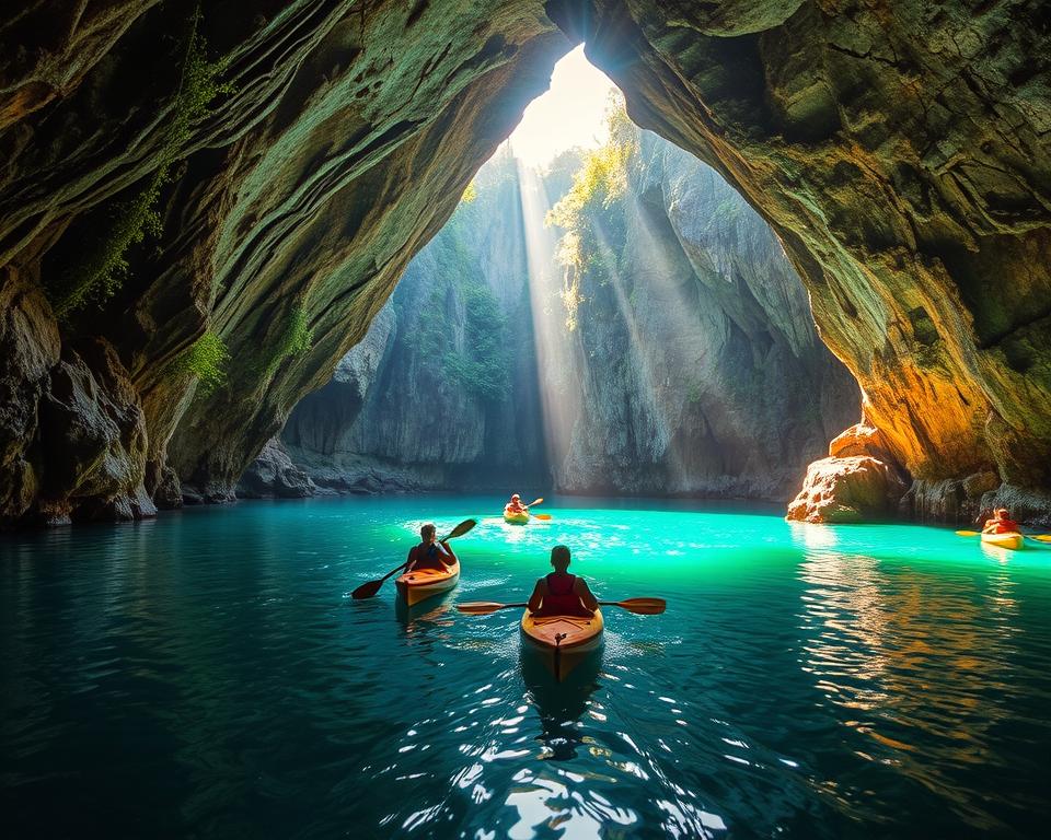 Emerald Cave Koh Mook Sehenswürdigkeit Thailand Emerald Cave Koh Mook Sehenswürdigkeit Thailand