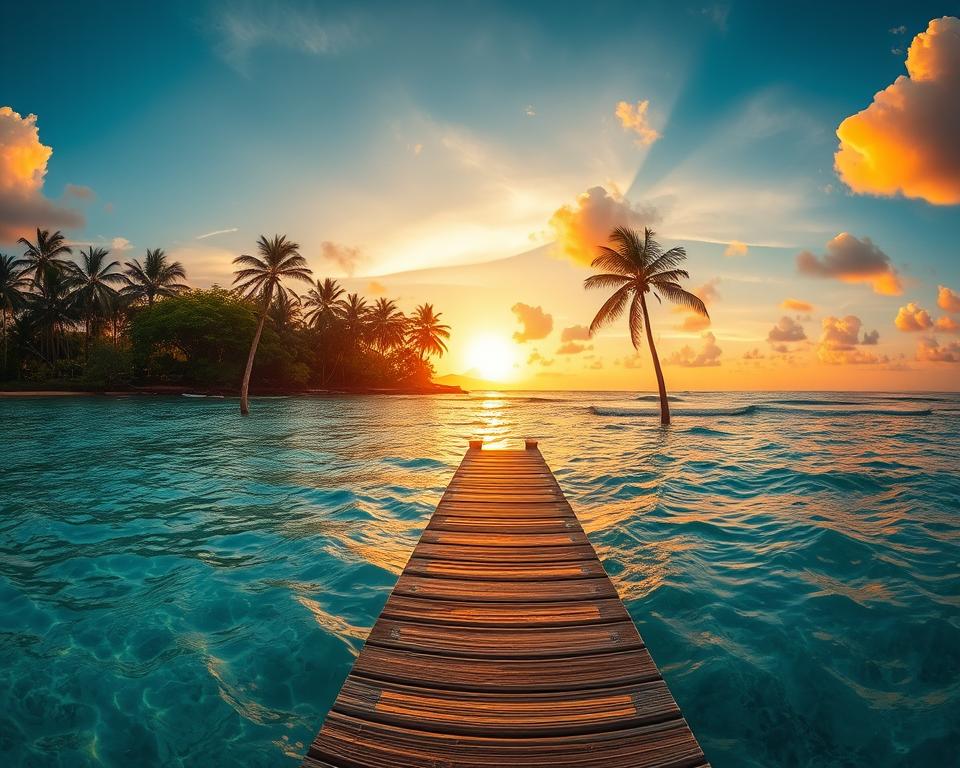 Hauptsaison Koh Phangan Sonnenuntergang