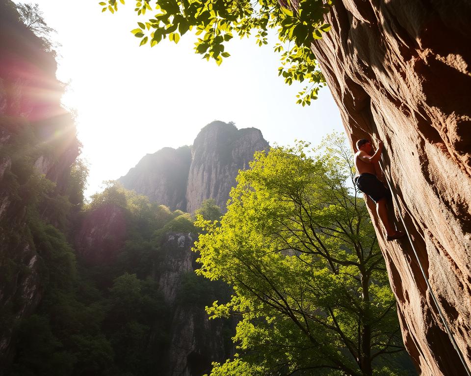 Klettern in Krabi Outdoor-Aktivitäten