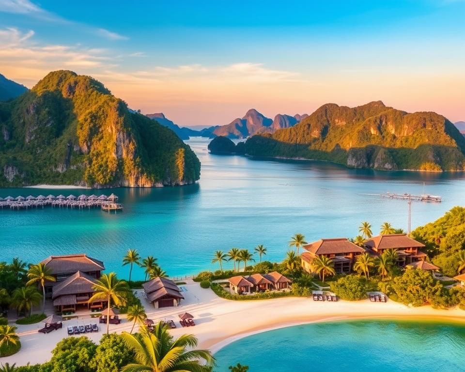 Luxusresorts in Phang Nga Bay