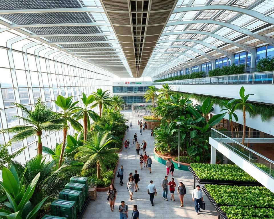 Nachhaltigkeit am Changi Airport Nachhaltigkeit am Changi Airport