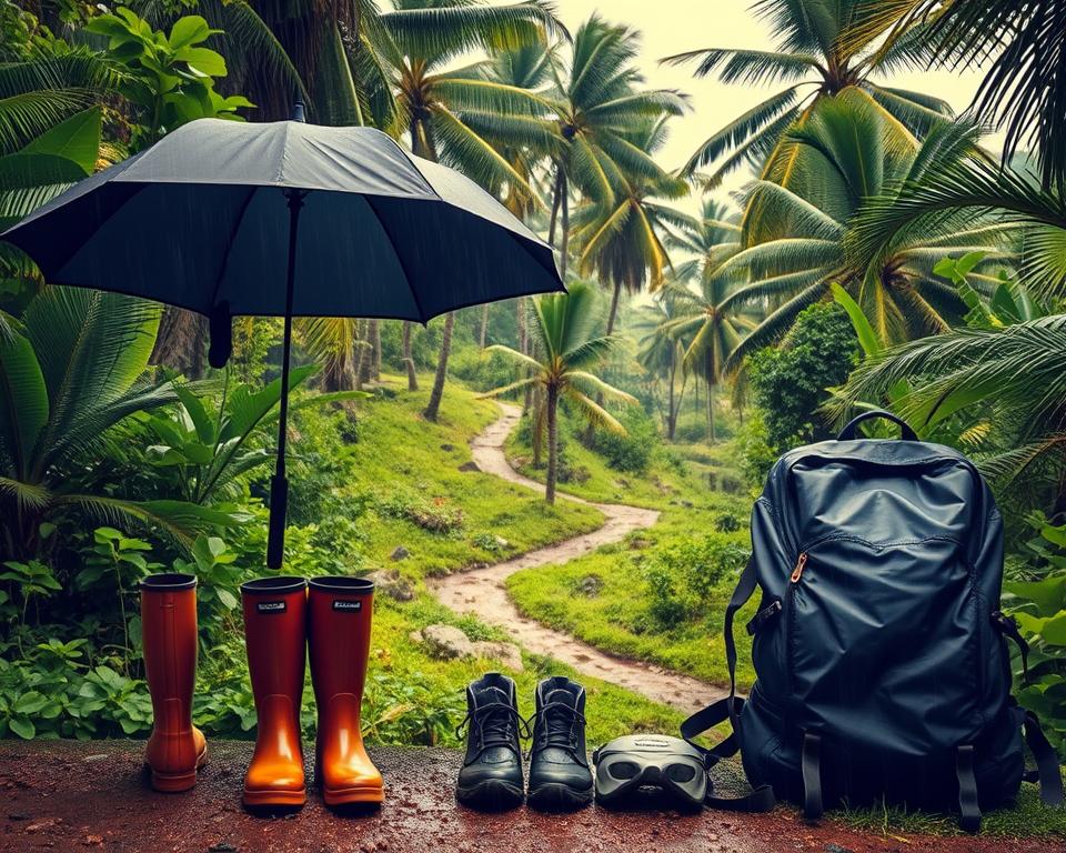 Packliste Regenzeit Thailand Ausrüstung