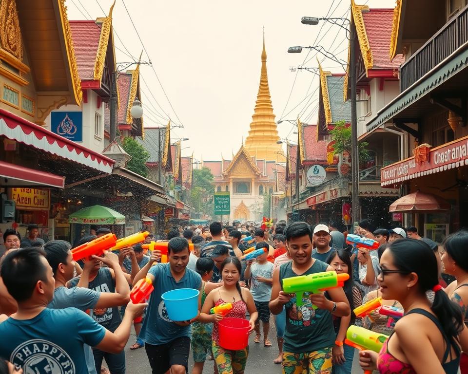 Songkran Feierorte in Thailand Songkran Feierorte in Thailand