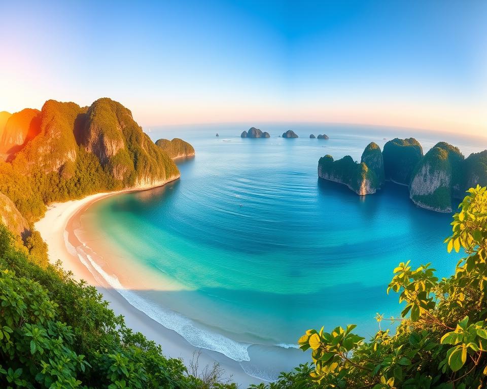 Strände Ang Thong Panorama