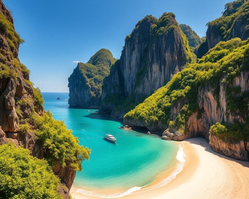 Strände Phang Nga Küstenlandschaft Strände Phang Nga Küstenlandschaft