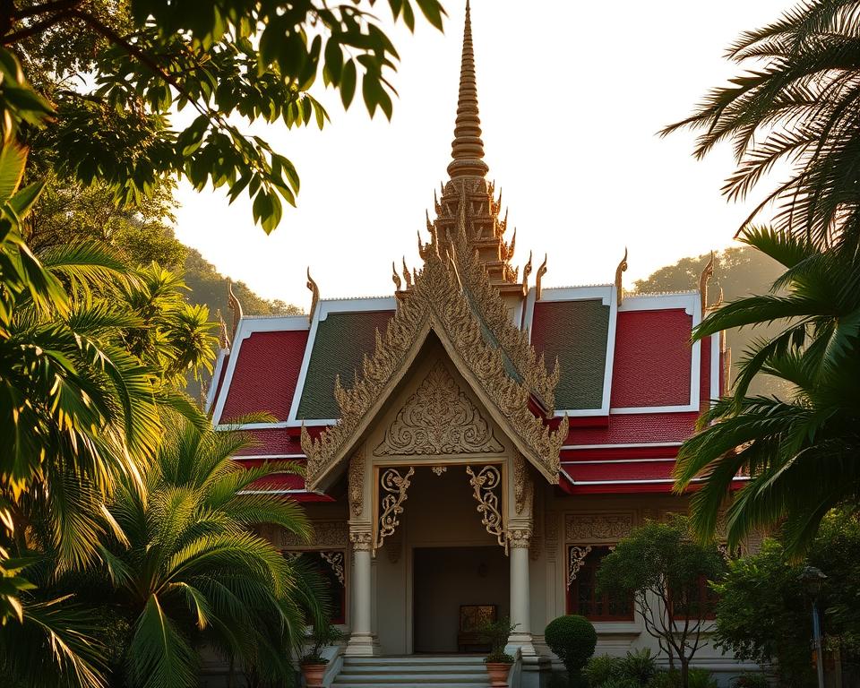 Tempelarchitektur in Krabi