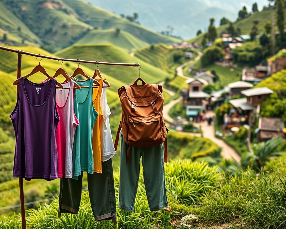 Thailand Backpacking Kleidung