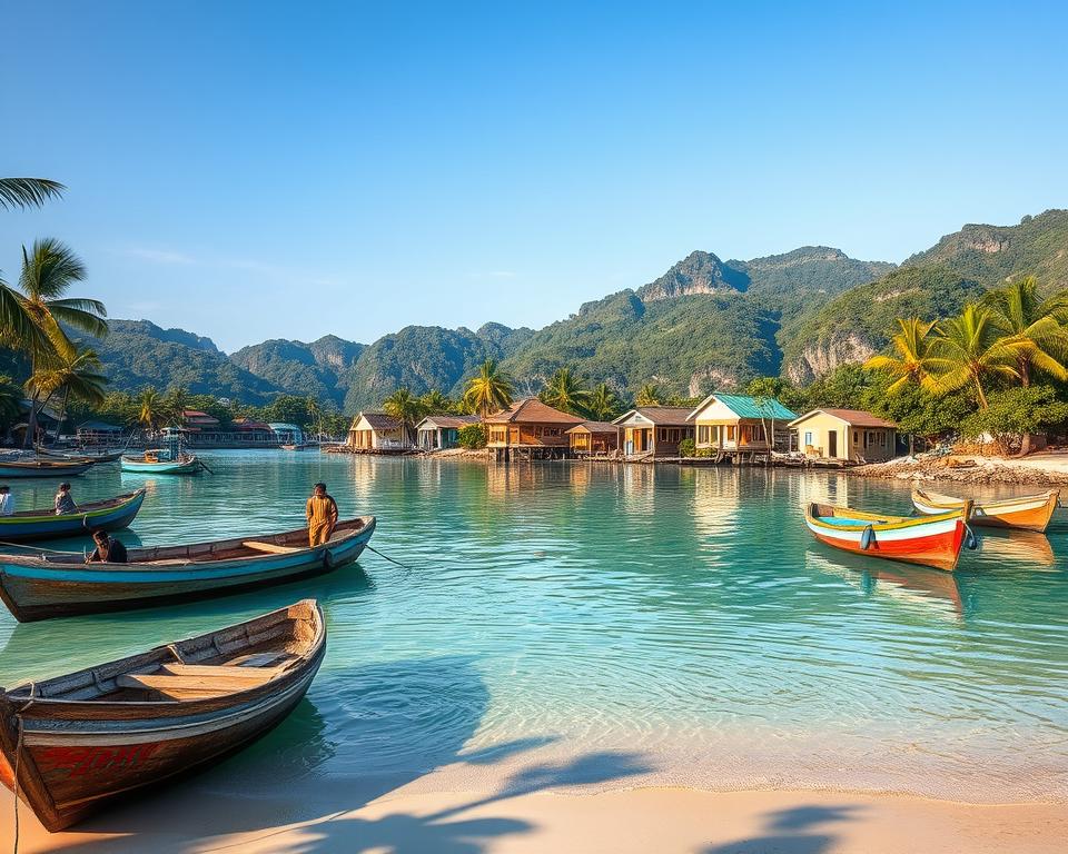 Traditionelle Fischerdörfer Koh Samui