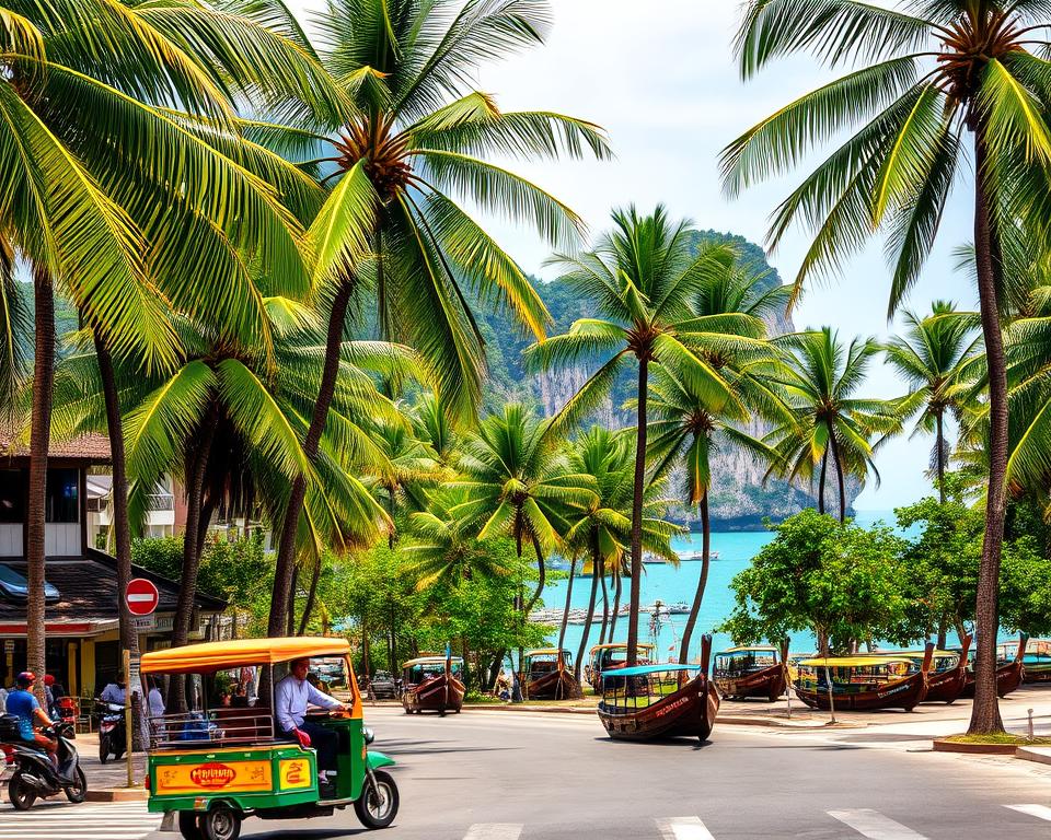 Transportmöglichkeiten in Ao Nang Transportmöglichkeiten in Ao Nang
