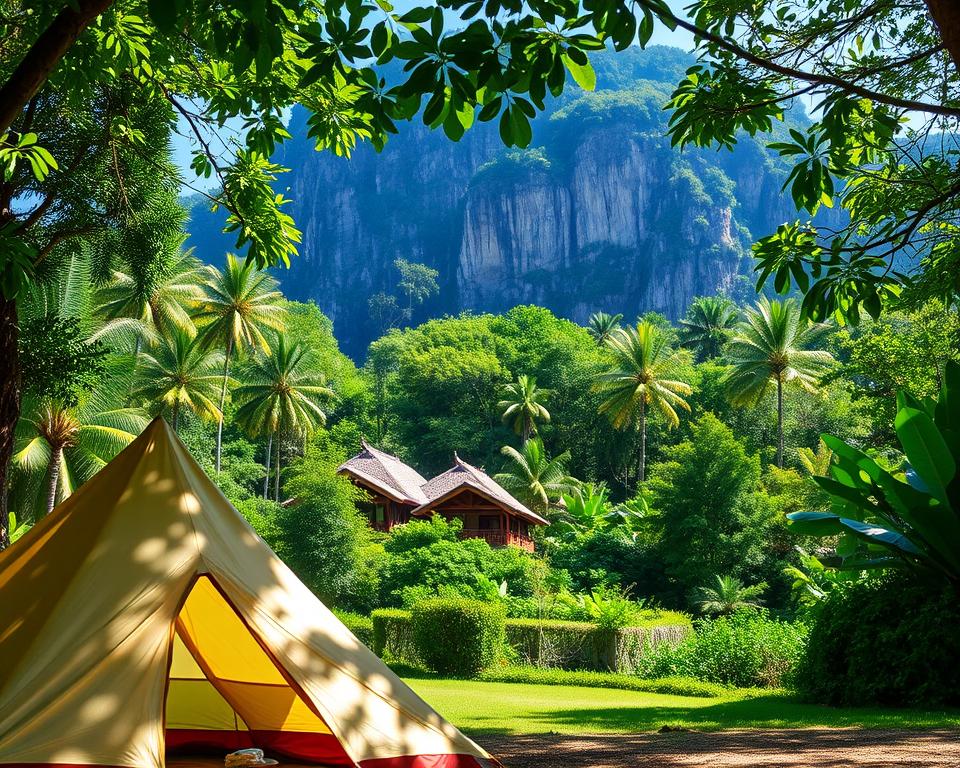 Übernachtung im Ang Thong Nationalpark Übernachtung im Ang Thong Nationalpark