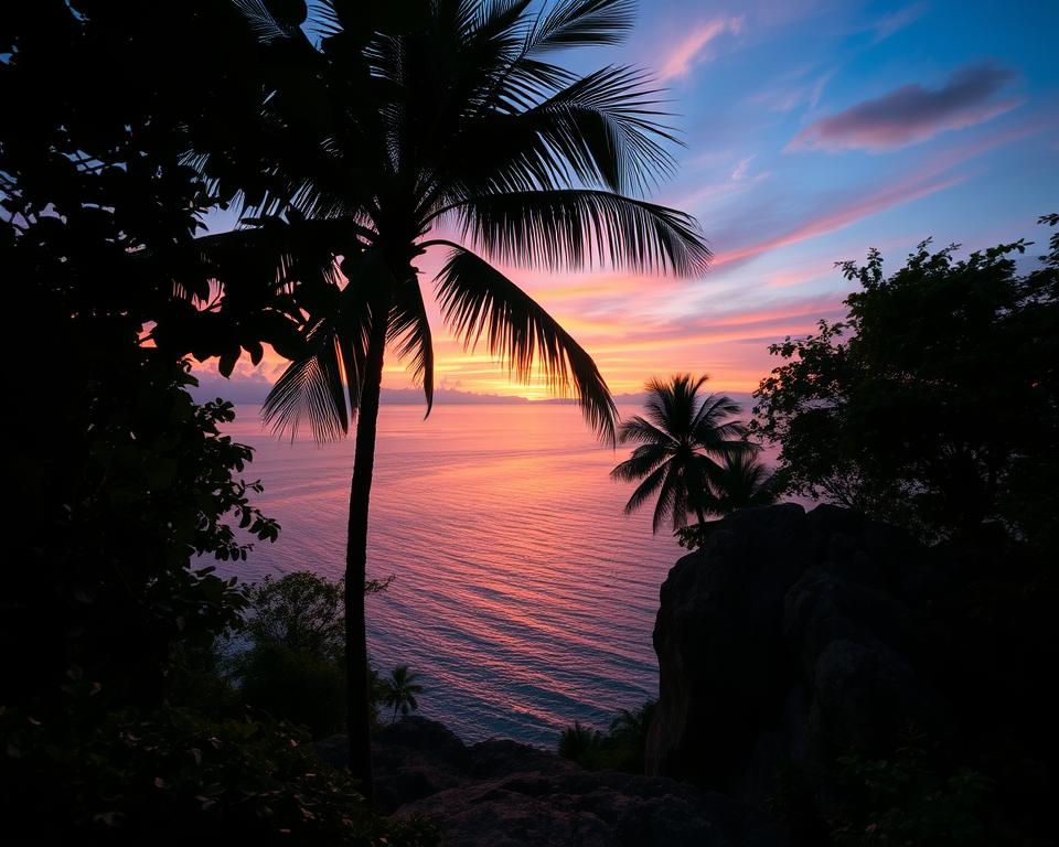 Versteckte Aussichtspunkte Koh Samui Sonnenuntergang