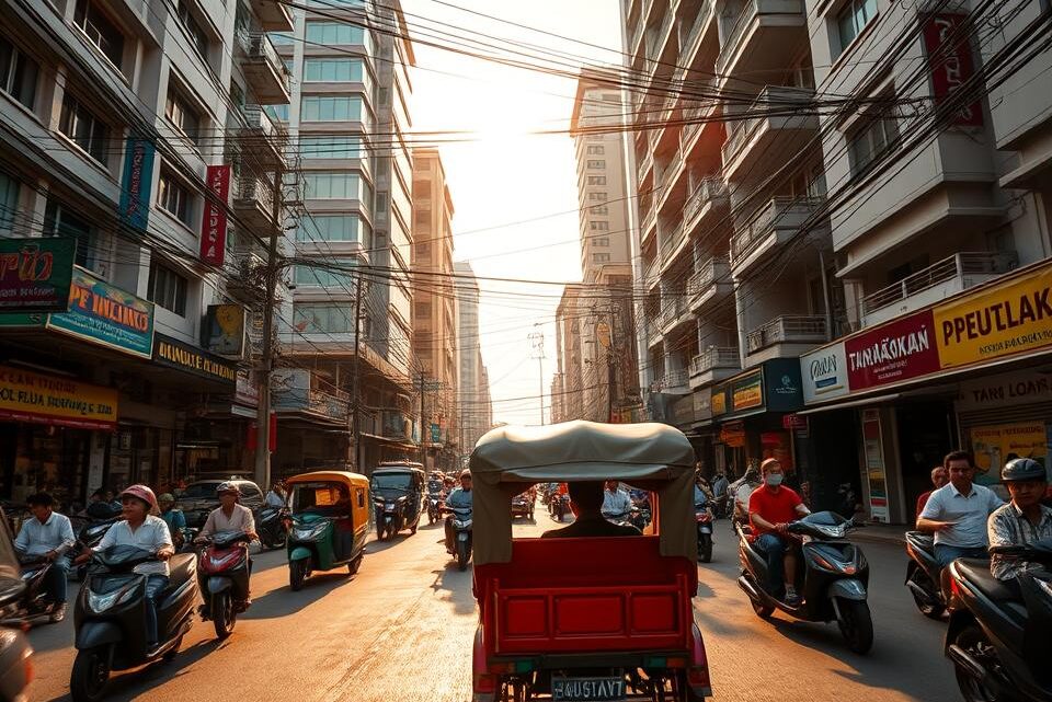 Tuk Tuk Thailand: Traditionelle Fahrt durch Bangkok