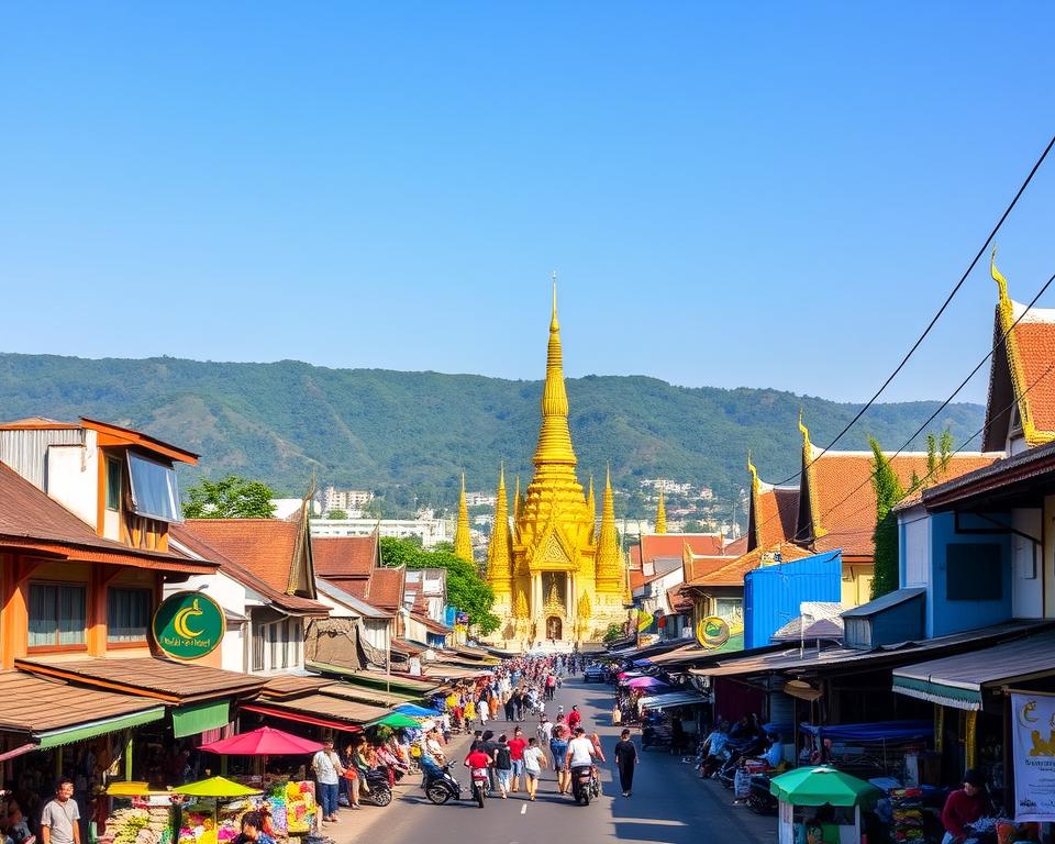 Chiang Rai Stadtzentrum Sehenswürdigkeiten