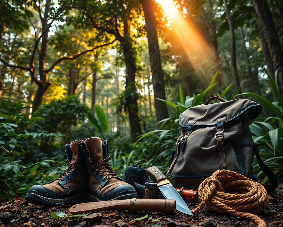Dschungel Ausrüstung für Thailand