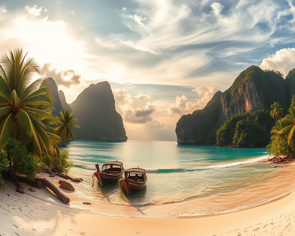 Khao Lak Strände Panorama