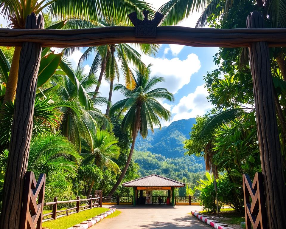 Mu Ko Chumphon Nationalpark Eingang Mu Ko Chumphon Nationalpark Eingang