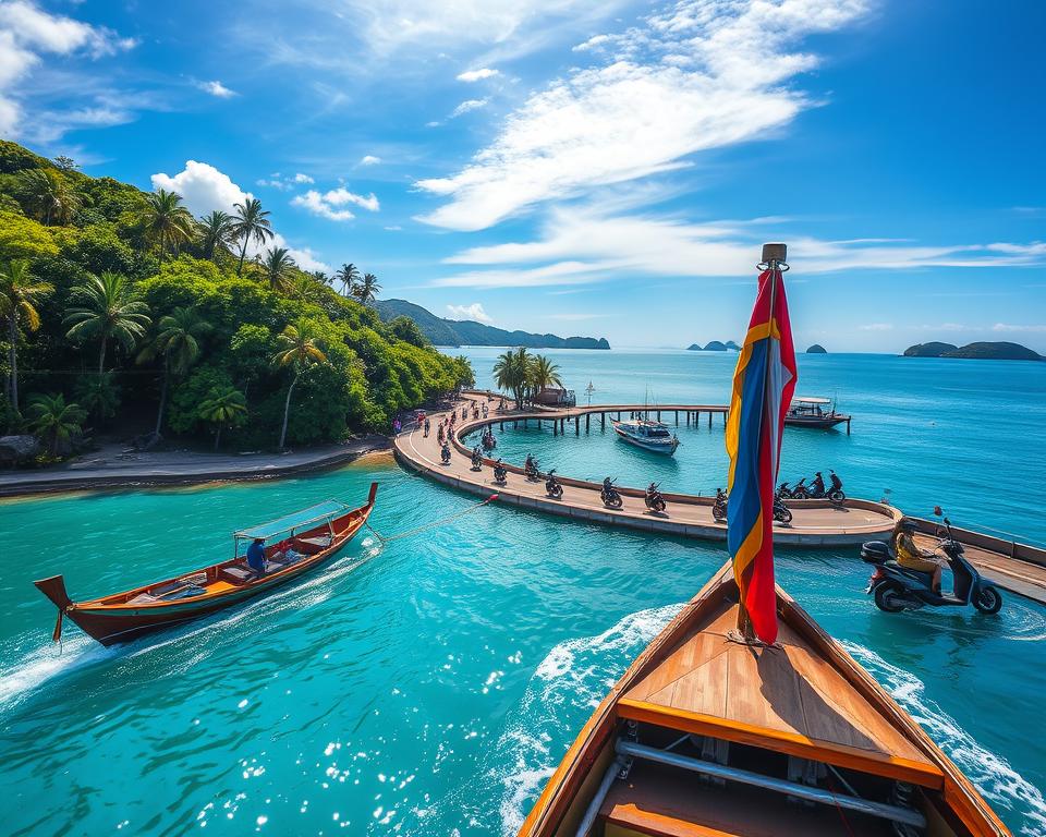 Transportmöglichkeiten auf Koh Chang Transportmöglichkeiten auf Koh Chang