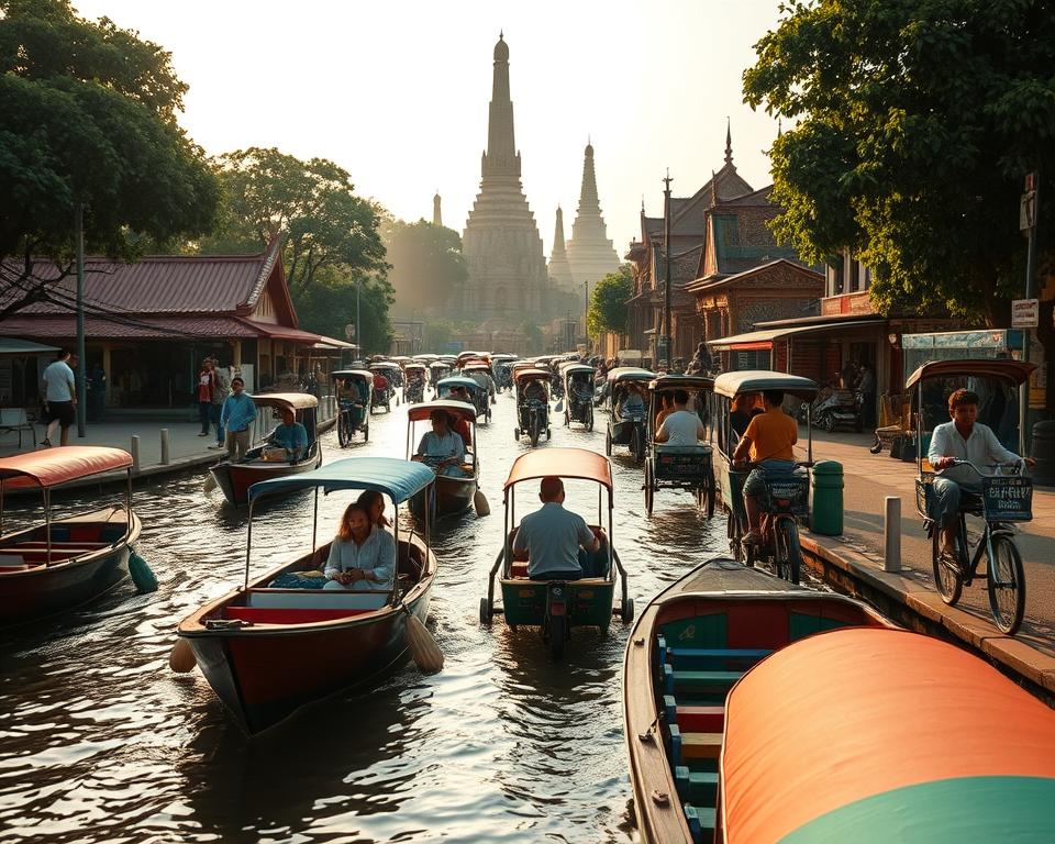 Transportmöglichkeiten in Ayutthaya