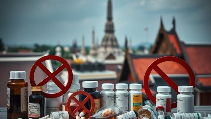 Verbotene Medikamente Thailand – Was ist nicht erlaubt?