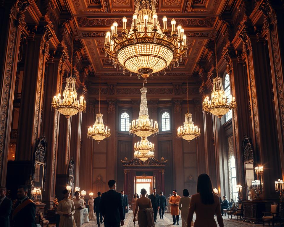 Königliche Räume und Zeremonien