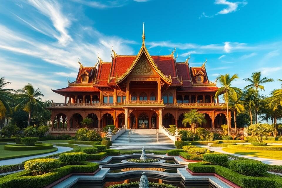 Maruekatayawan-Palast Thailand: Ihr Reiseziel entdecken