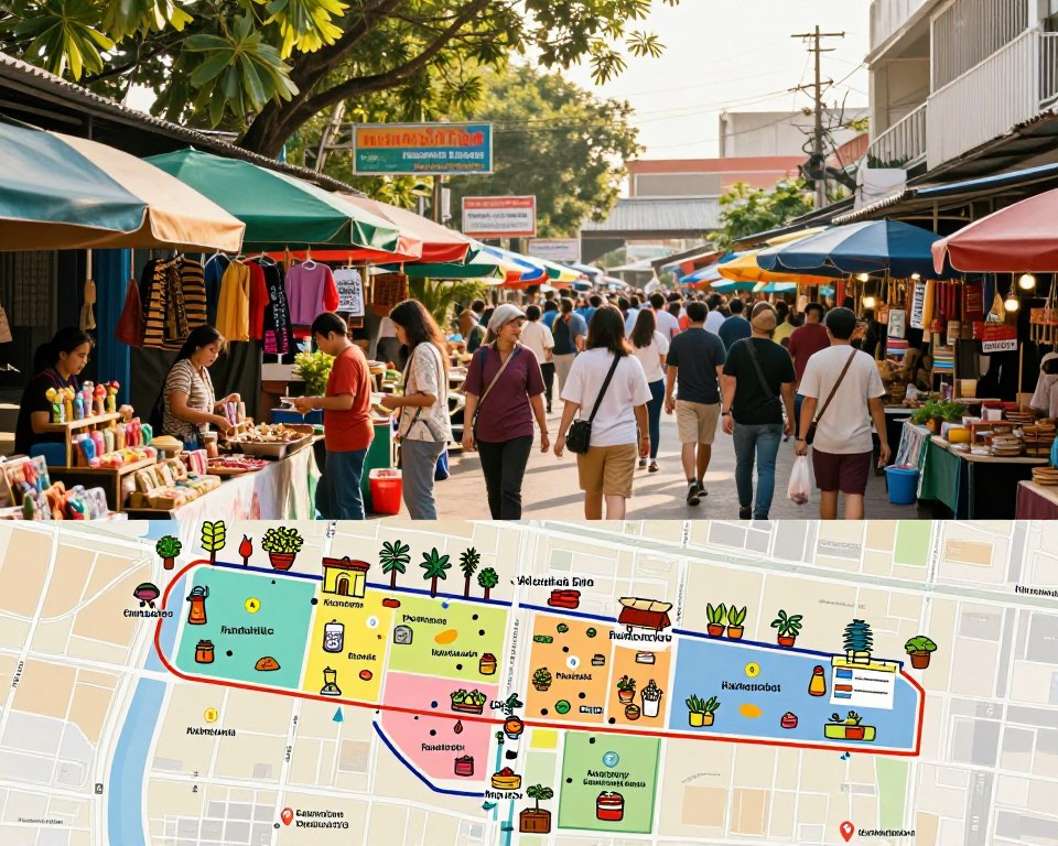 Chatuchak Sektionen Übersicht