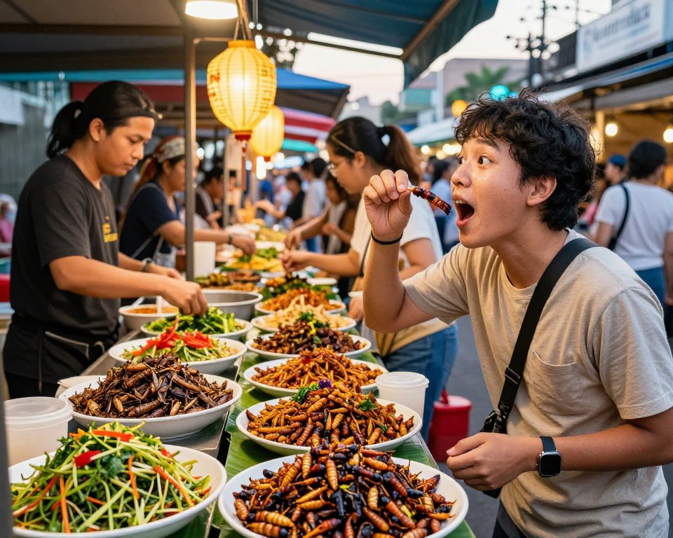 Erste Erfahrung mit Insekten probieren Erste Erfahrung mit Insekten probieren
