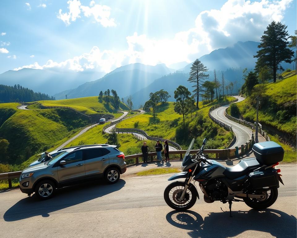 Fahrzeugwahl Mae Hong Son Loop