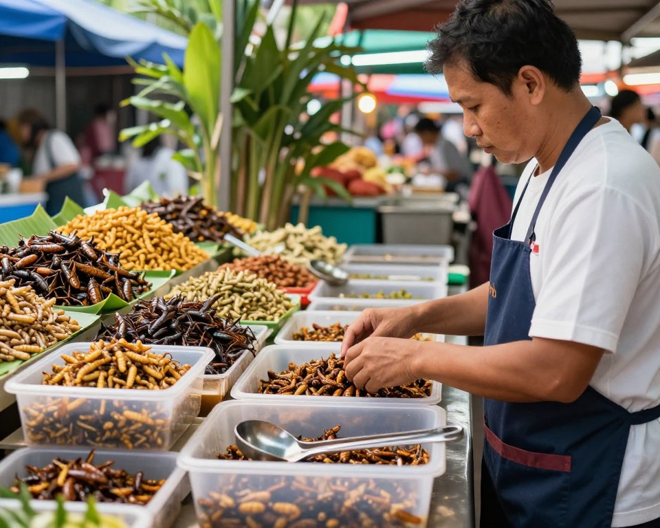 Hygiene und Sicherheit bei Insekten in Thailand Hygiene und Sicherheit bei Insekten in Thailand