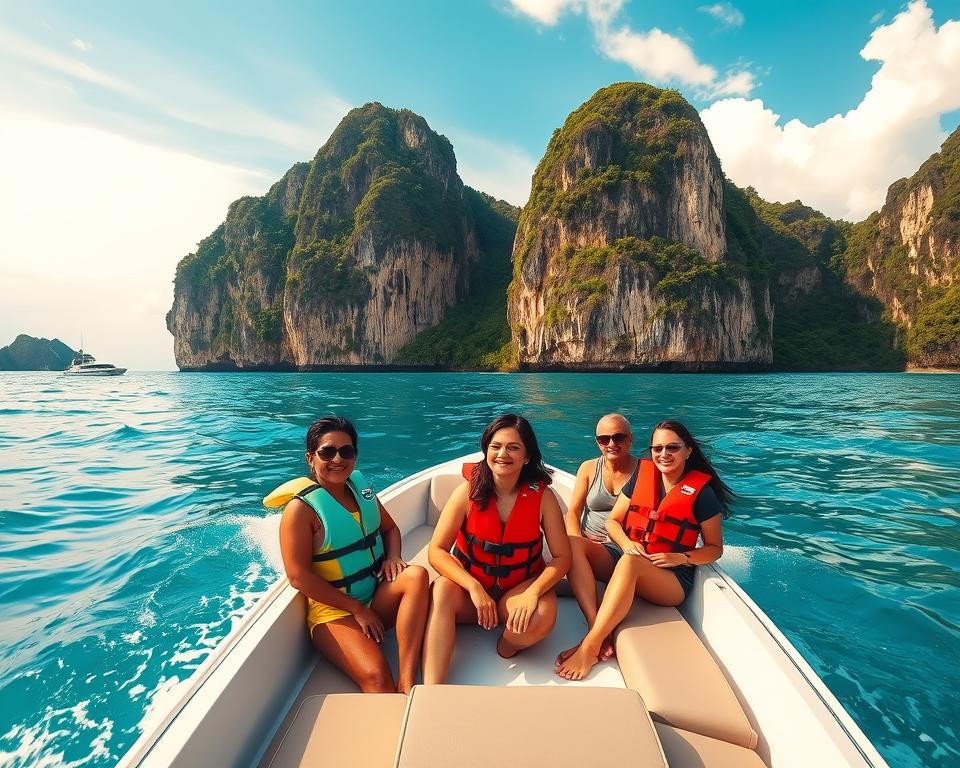 Khao Lak Ausflug Bootstour