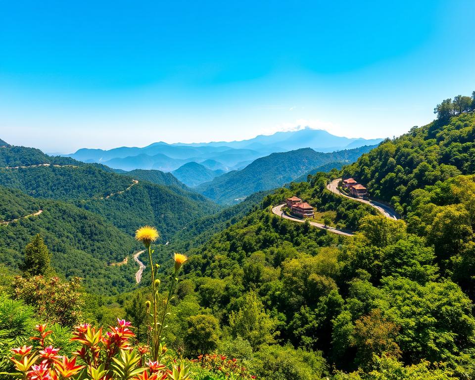 Mae Hong Son Loop Naturlandschaft